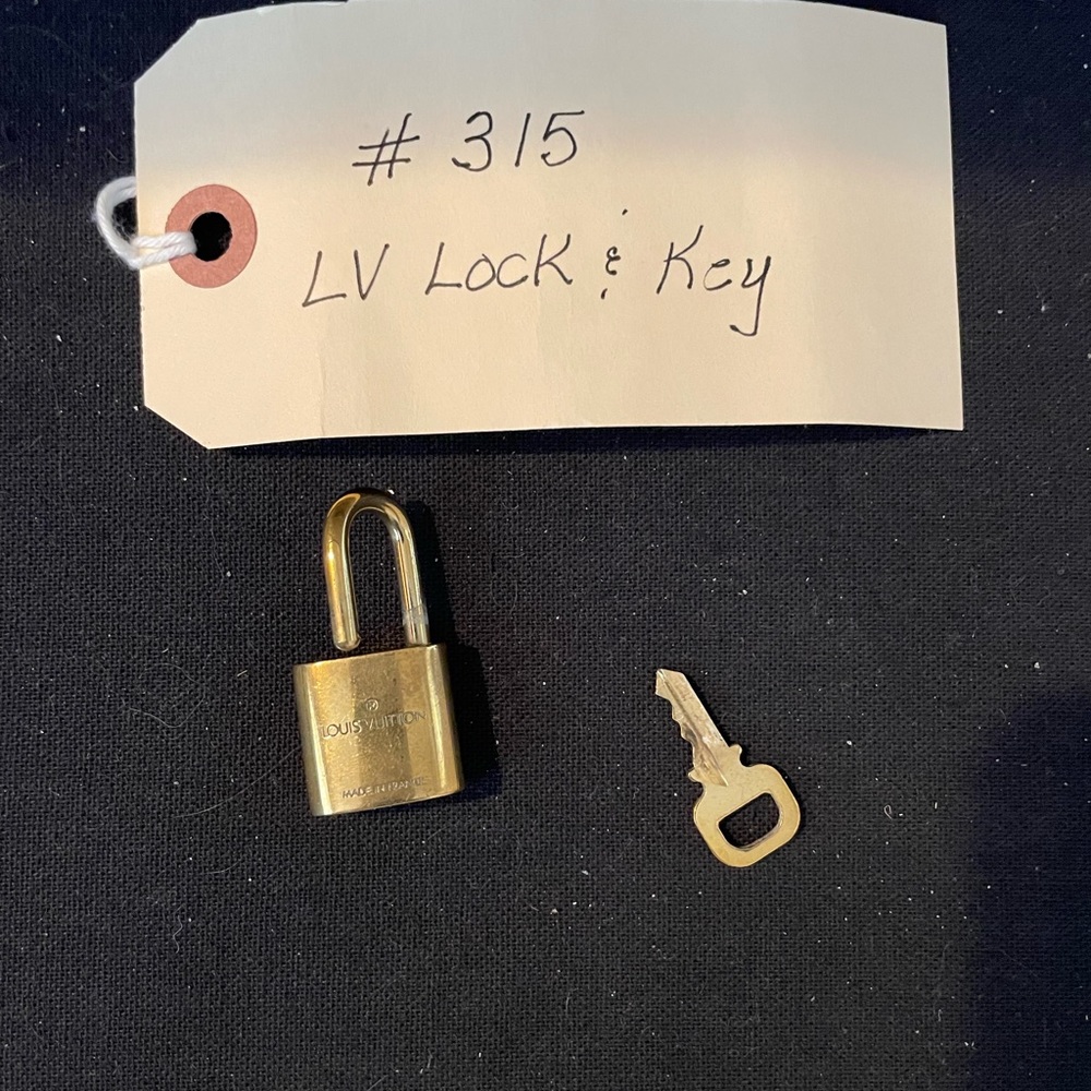 Authentic LV Lock and Key No. 315